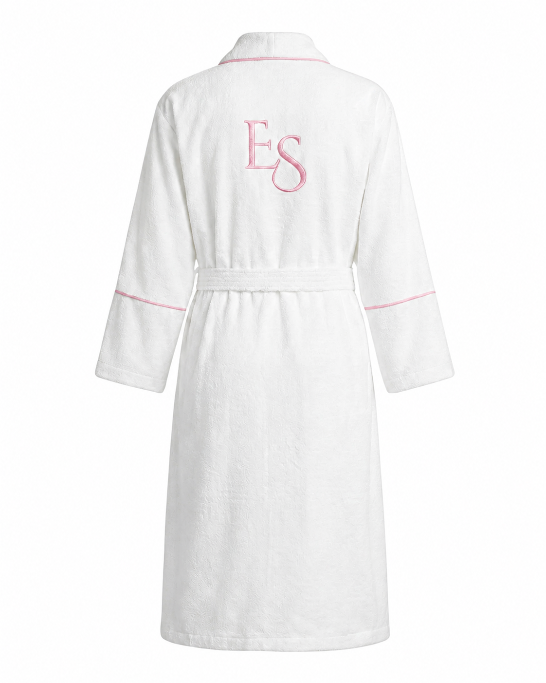 Ritual Robe back view showing its generous one-size ease and longline coverage