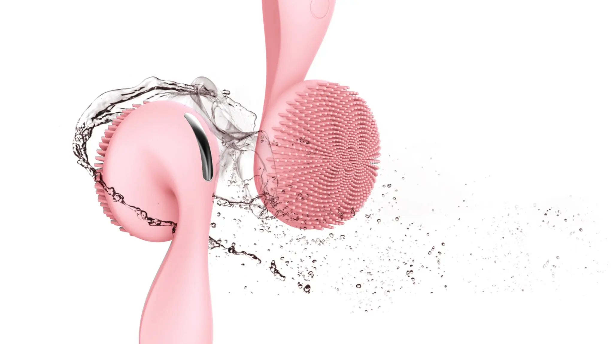 The original Dream Skin Cleanser water composition showing the waterproof device being rinsed