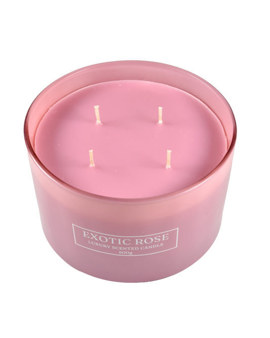 Introducing the Limited Edition Exotic Rose Candle: Elevate Your Home and Self-Care Rituals