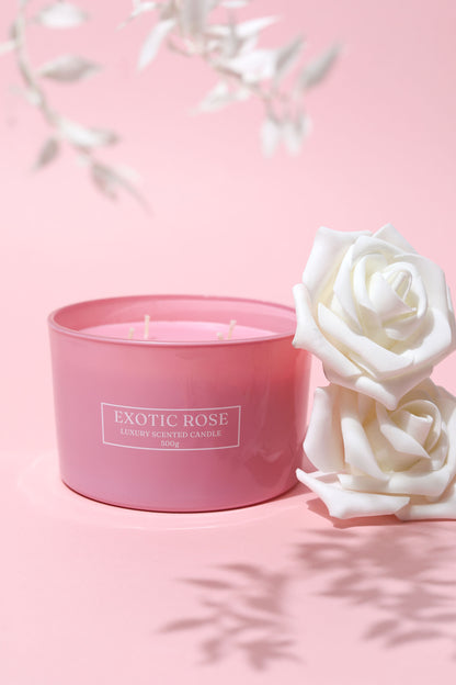 LIMITED EDITION EXOTIC ROSE CANDLE