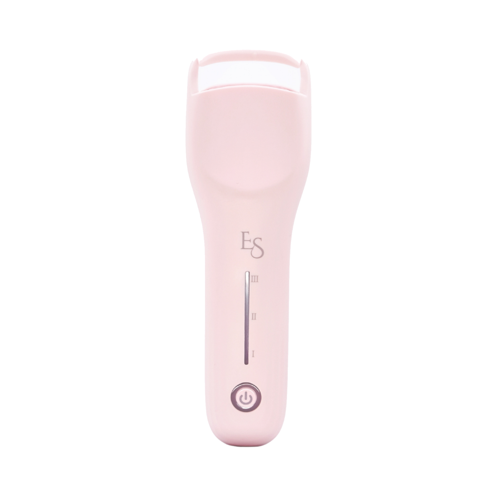Lash Alchemy™ heated eyelash curler in an exact front view